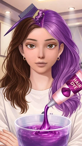 Gameplay screenshot 1 from Skincare Time: Makeover ASMR - Simulation game